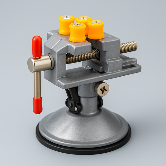 ClampMini™ - Menghina de Precizie Rotativa 360° cu Ventuza