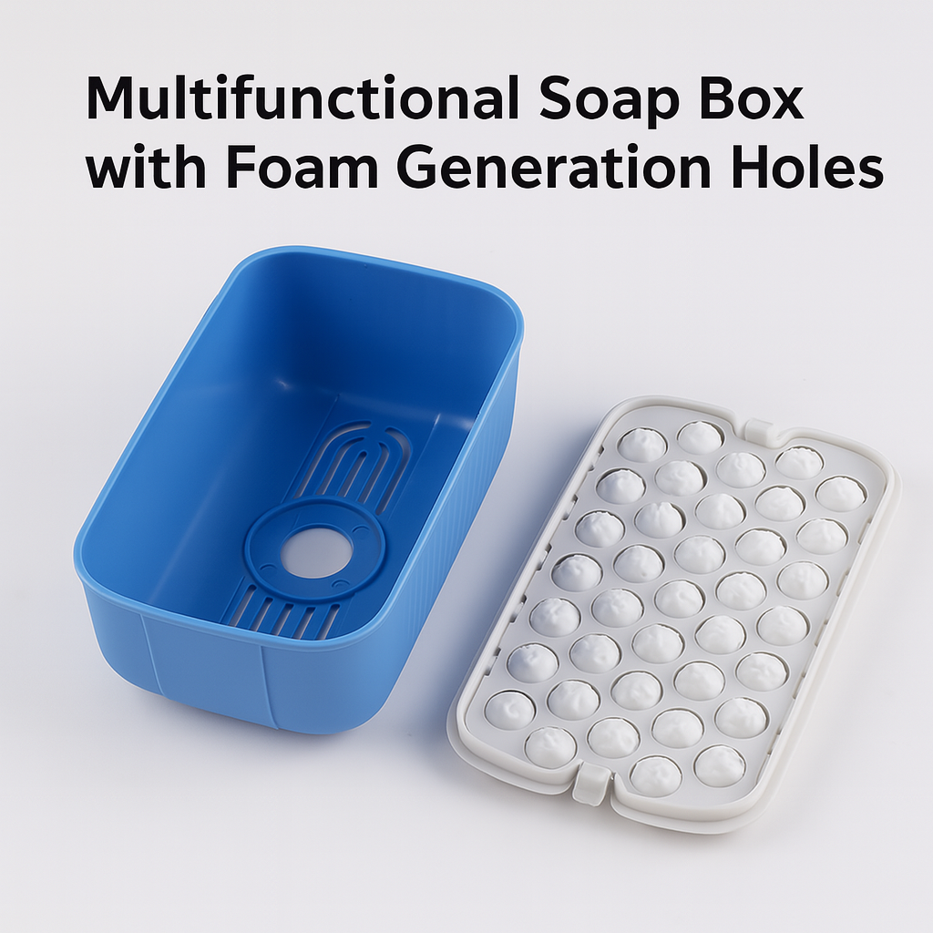 SoapFoamBox™ - Cutie multifunctionala pentru sapun cu sistem de spumare