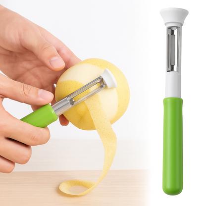 🔥OFERTA 1+1!🔥CorePeel Duo™ - Dispozitiv 2-în-1 pentru curatat si scos samburii fructelor