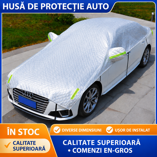CarShield™ – Husa de Protectie pentru Parbriz Auto (Anti-Gheata si Anti-Soare)