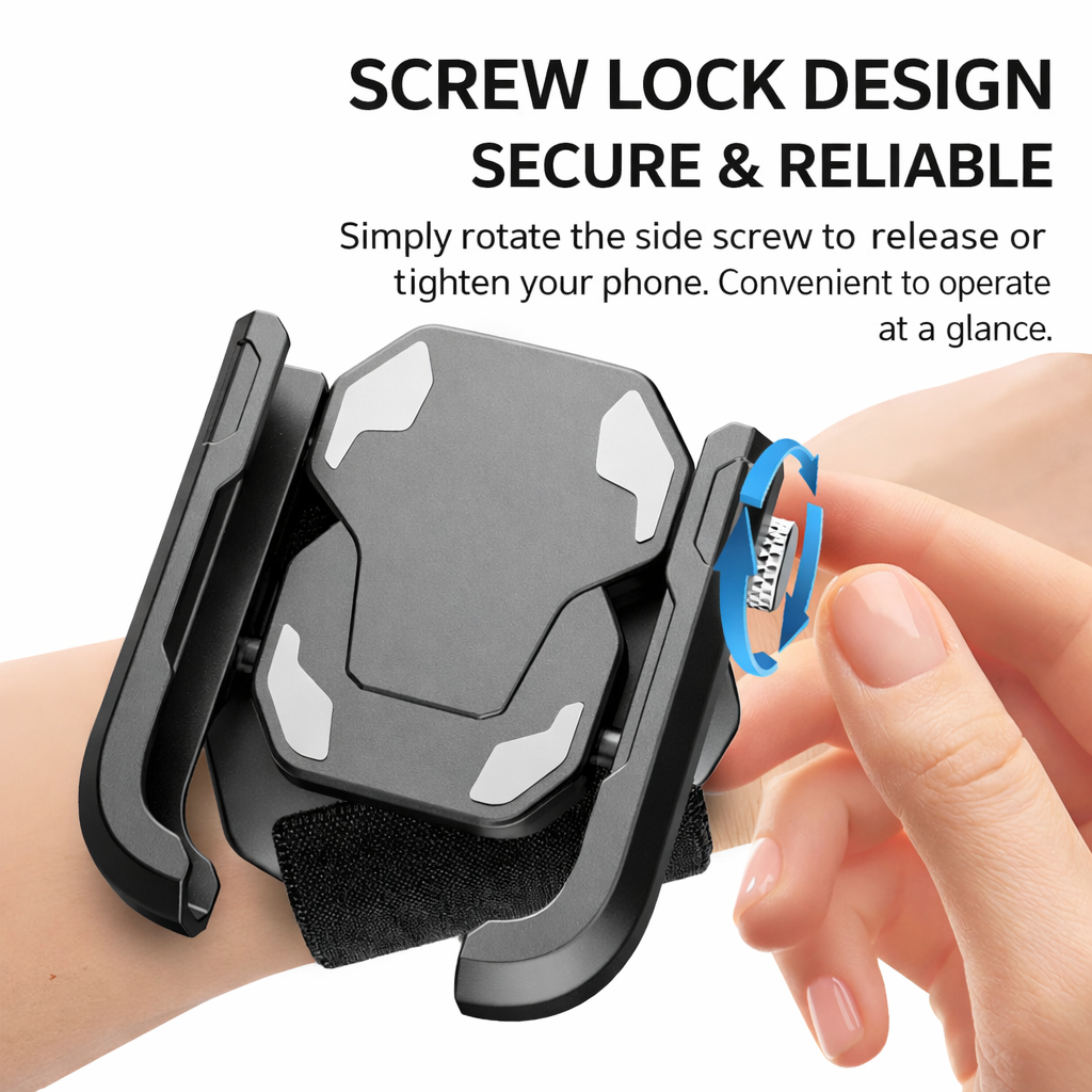 WristMount Pro™ – Suport de Incheietura pentru Telefon (hands-free)