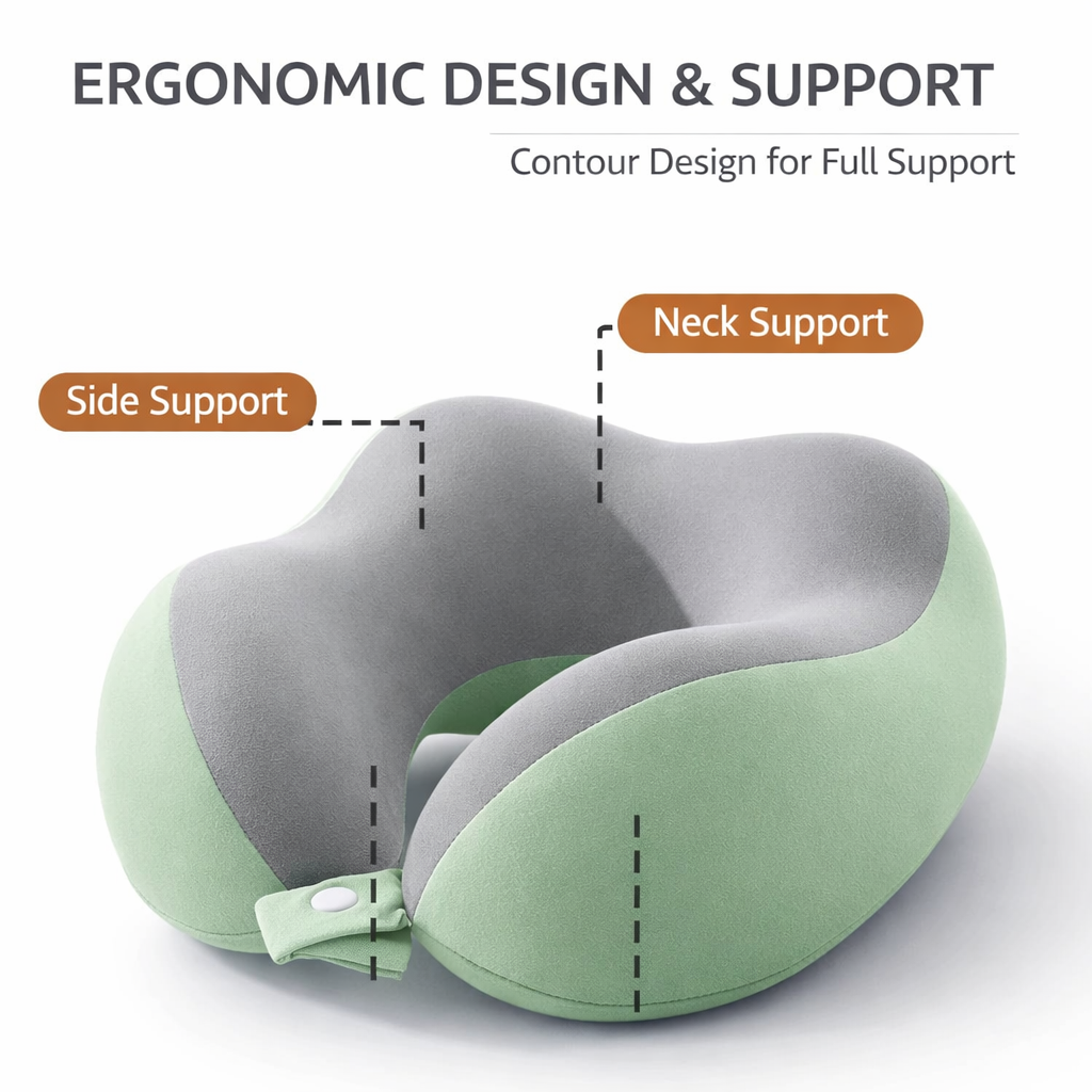 Neckcloud™ – Perna de calatorie cu spuma de memorie