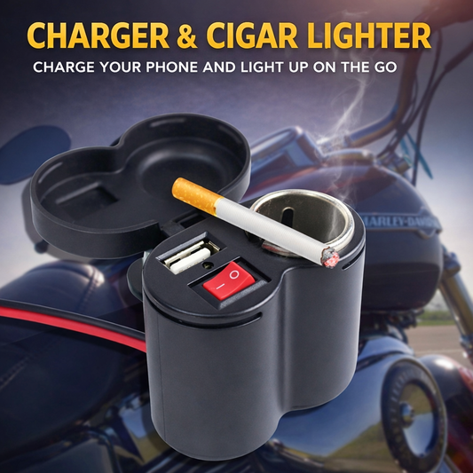 PowerMount™ - Incarcator USB + Priza Bricheta pentru Ghidon
