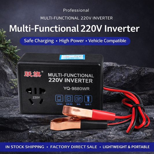 Voltivo™ - Convertor Multifunctional Auto 12V/24V la 220V