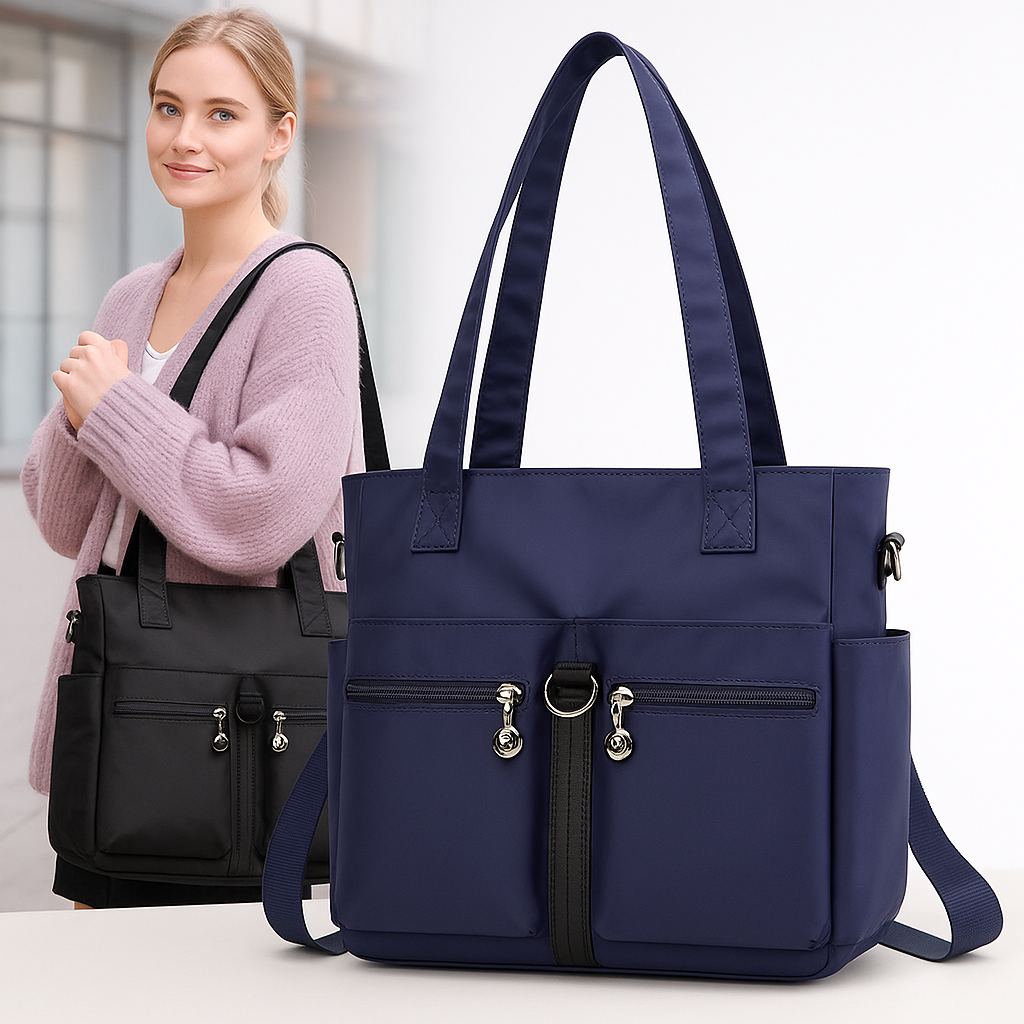 UrbanLuxe™ – Geanta Multifunctională din Nailon Impermeabil