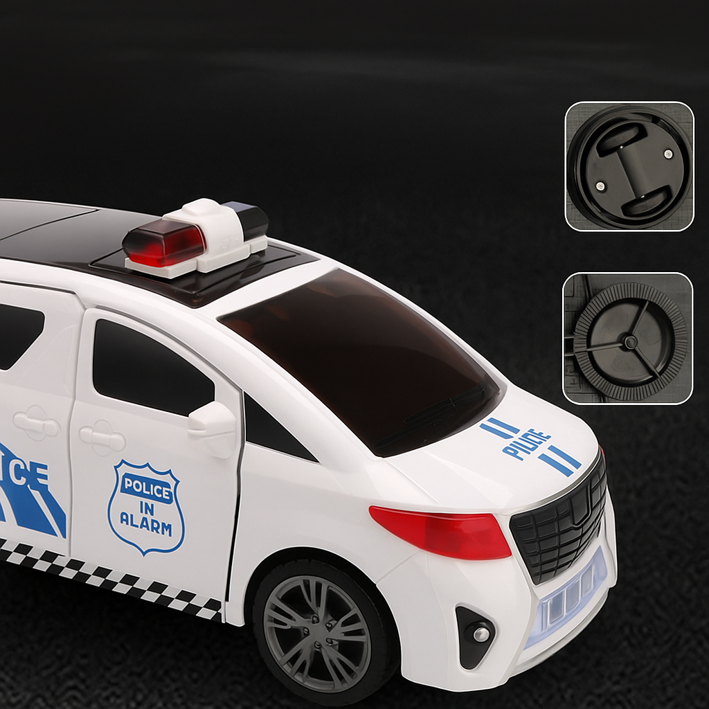 LightPatrol™ – Masina de Politie cu Lumini si Sunete Realiste