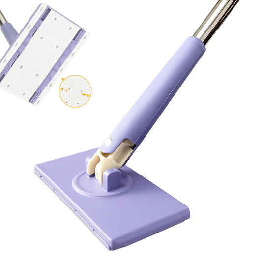 EasyClean™ – Mop Inteligent pentru Dischete Textila sau Lavete de Fata