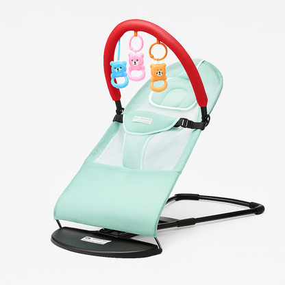Lullio™ – Balansoar Ergonomic cu Miscare Naturala si Jucarii Interactive