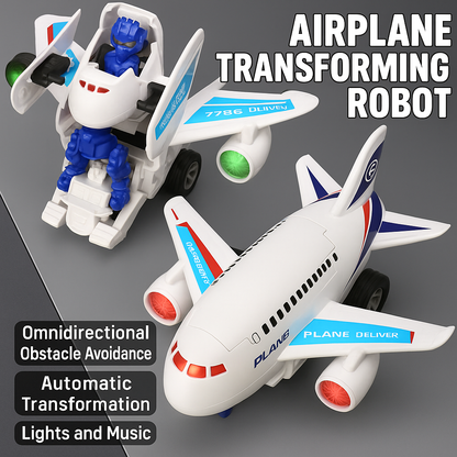 SkyBot™ – Avion Transformabil cu Lumina si Sunet