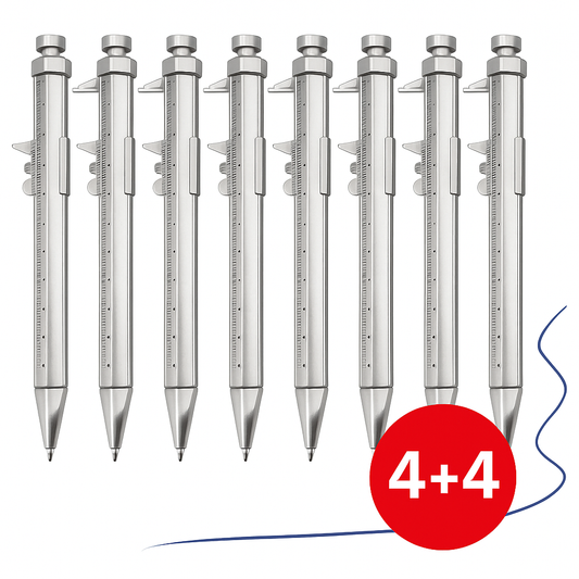 🔥OFERTA 4+4🔥ToolPen™ - Set de Pixuri Multifunctionale cu Functie de Subler