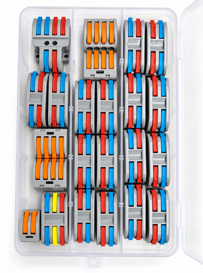 CLIPIX™ - Kit Profesional de Conectori Electrici Rapizi cu Parghie