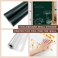 Thumbnail for Autocolant de Perete tip Tabla de Scris (0.9x2m) + Folie de protecție pentru perete CADOU🔥