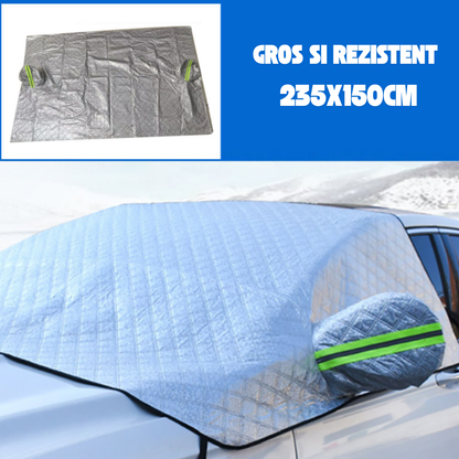 AutoShield Pro™ – Husa de Protectie Solara pentru Parbriz si Geamuri Laterale (235 x 150 cm)
