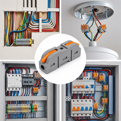 CLIPIX™ - Kit Profesional de Conectori Electrici Rapizi cu Parghie