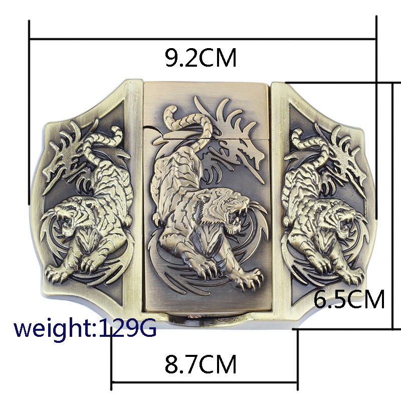 TigerLock™ - Curea Tactica cu Catarama Premium Tiger Edition 130 cm