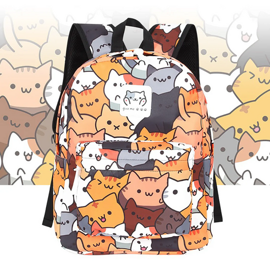 🔥OFERTA 1+1!🔥Rucsac Modern Anime Kitty