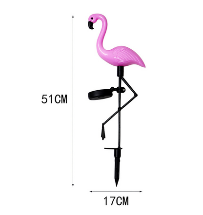 Flamingo Solar LED pentru Gradina – Decor Elegant cu Lumina Automata