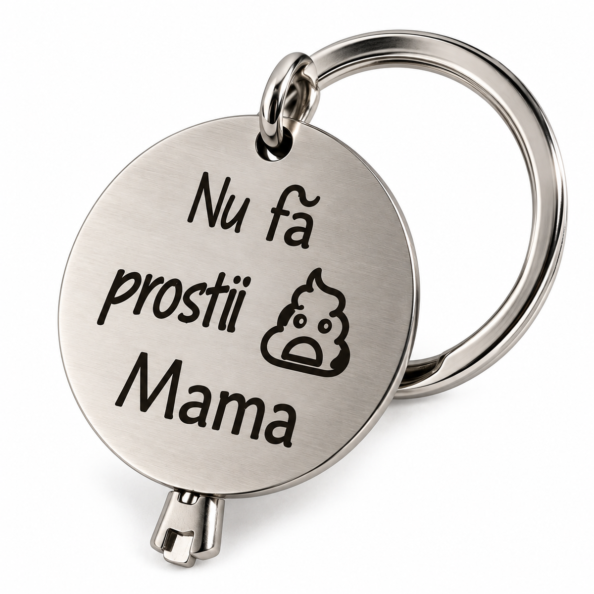 Breloc „Nu Fa Prostii” – Mesaj de la Mama