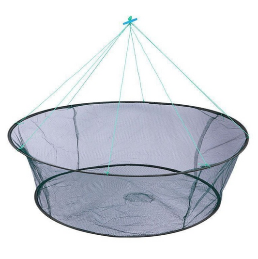 CatchMaster™ –  Plasa de Pescuit Pliabila cu Gura Superioara de 1.5 m si Gura Inferioara de 1.2 m