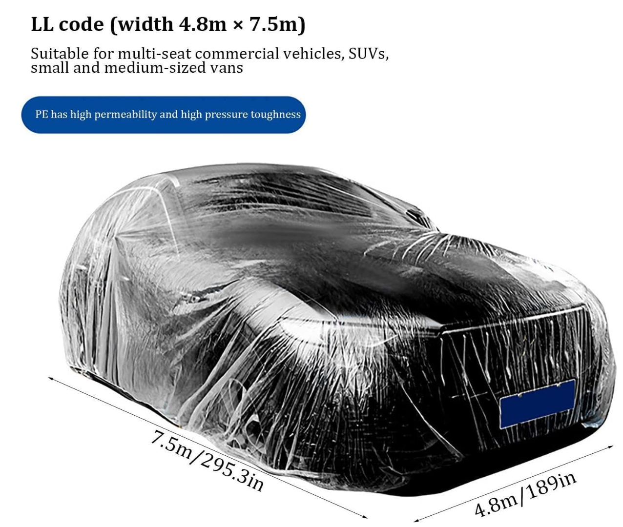 Huse Auto Transparente Impermeabile Impotriva Vantului si Ploii🔥1+1! Comanzi 1 si primesti 2!🔥