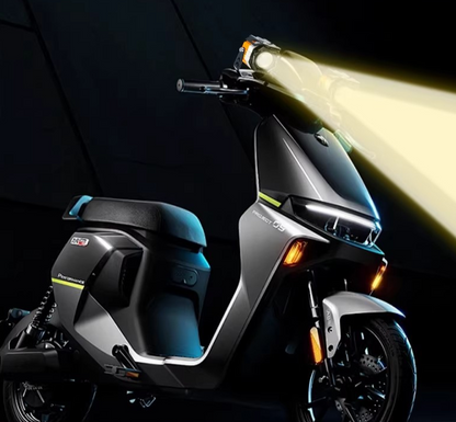 NOCTERA™ – Proiector Auxiliar Moto cu Lumina Alba & Galbena, 12–85V