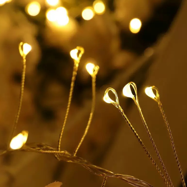 LUMERIA™ – Instalatie LED MicroLED, 9 Metri, 300 LED-uri Alb Cald