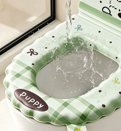 PUPPY SOFT™ – Colac WC Moale cu Spatar