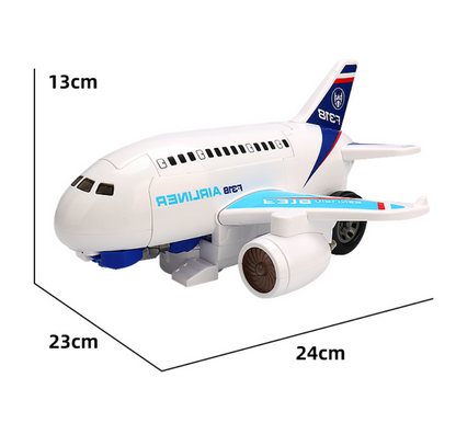 SkyBot™ – Avion Transformabil cu Lumina si Sunet