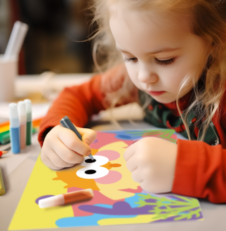 ColorArt™ – Set Creativ de Pictura cu Nisip pentru Copii (3–6 ani)