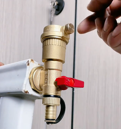 ThermoDrain Pro™ – Valva Automata de Aerisire si Golire pentru Instalatii Termice (1")