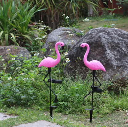Flamingo Solar LED pentru Gradina – Decor Elegant cu Lumina Automata