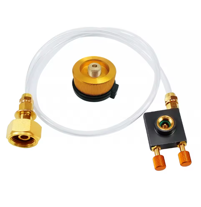 Gaslink™ - Adaptor Profesional pentru Butelie Gaz cu Furtun si Regulator