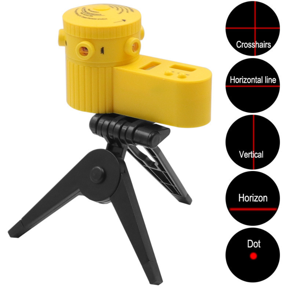 LaserPro™ – Nivela Laser 5-in-1 cu Trepied Reglabil