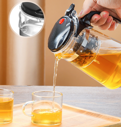 TeaPress™ 750 – Ceainic cu filtru conic, apasare directa