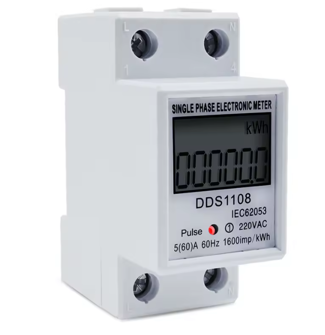 SmartMeter™ – Contor Digital Monofazat 220V pe Sina DIN