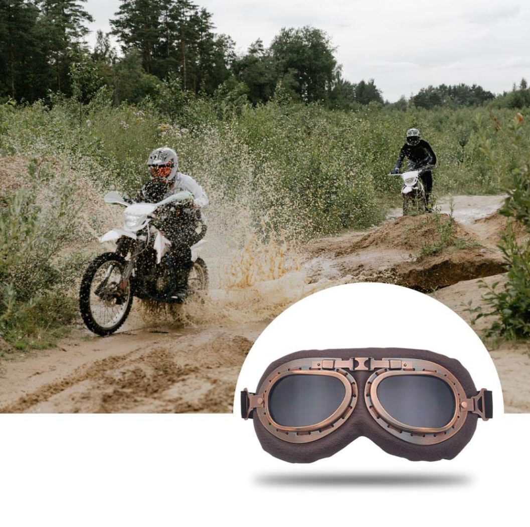 Aviaro™ – Ochelari Vintage Moto & Retro Rider