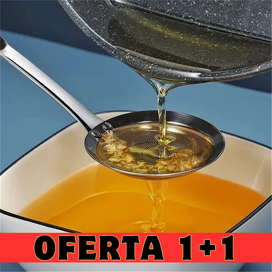 OFERTA 1+1! Spumiera Mare cu Sita Fina din Otel Inoxidabil