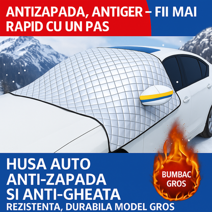 AutoShield Pro™ – Husa de Protectie Solara pentru Parbriz si Geamuri Laterale (235 x 150 cm)