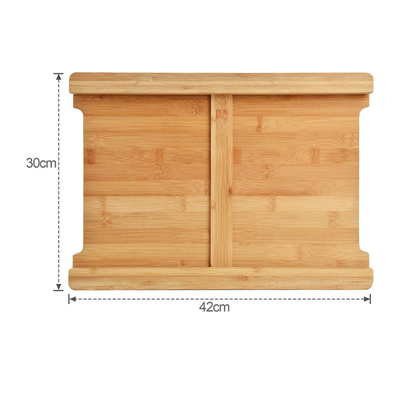 PrepBoard Duo™ – Tocator din bambus cu tavite laterale pentru colectare