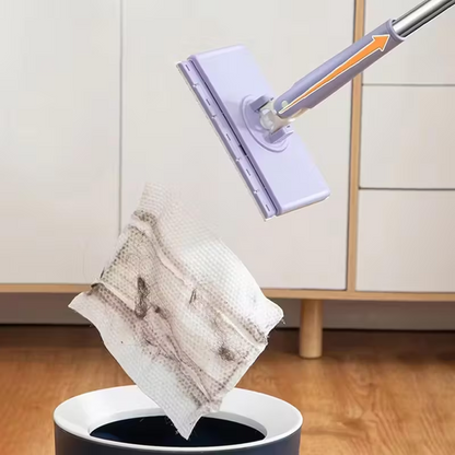 EasyClean™ – Mop Inteligent pentru Dischete Textila sau Lavete de Fata
