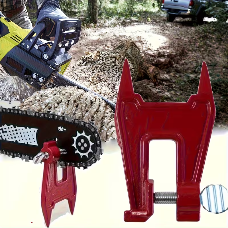 SawFix™ – Dispozitiv metalic de blocare pentru lant de drujba