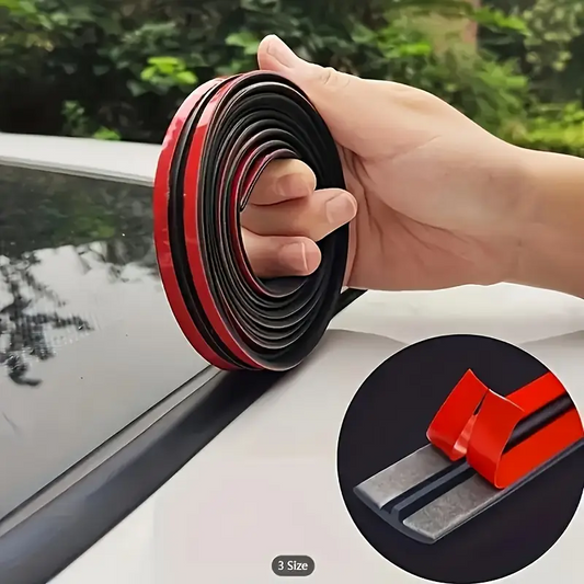 SealGuard™  – Banda Auto de Etansare T-tip pentru Parbriz, Trapa si Caroserie (19MM x 5M)