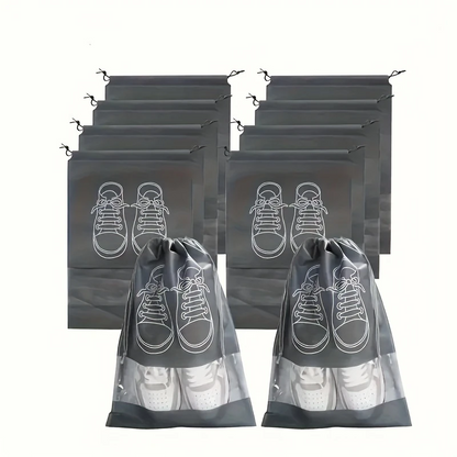 Set de 5 Saci de Calatorie pentru Incaltaminte cu Snur