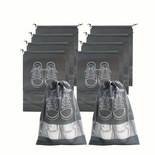 Set de 5 Saci de Calatorie pentru Incaltaminte cu Snur