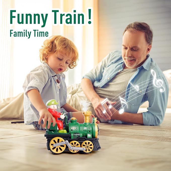 LOCOFUN™ Trenulet Interactiv cu Abur
