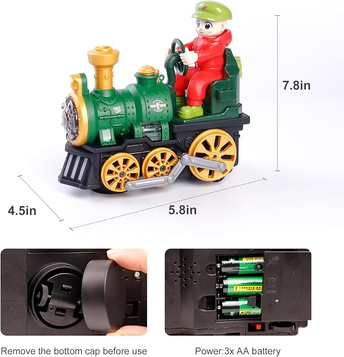 LOCOFUN™ Trenulet Interactiv cu Abur