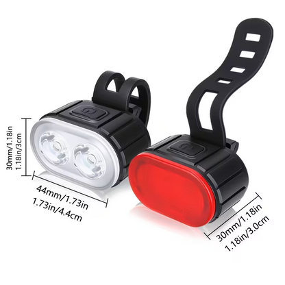 VELOX™ Set Lumini LED pentru Bicicleta