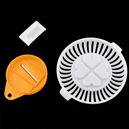CRISPIX™ – Aparat pentru Chipsuri de Casa la Microunde, cu Feliator si Suport Circular