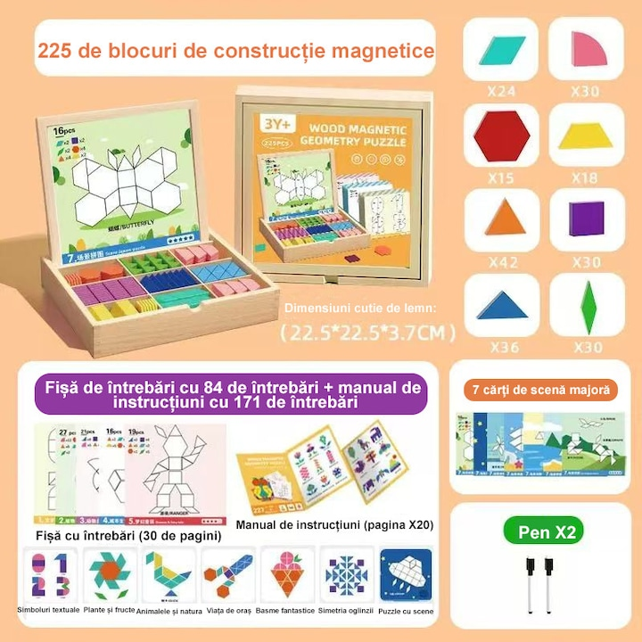 MAGNIKID™ – Puzzle Magnetic Educativ