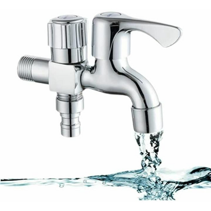 DUOFLOW™ – Robinet Dublu 2 in 1 cu Doua Iesiri Independente